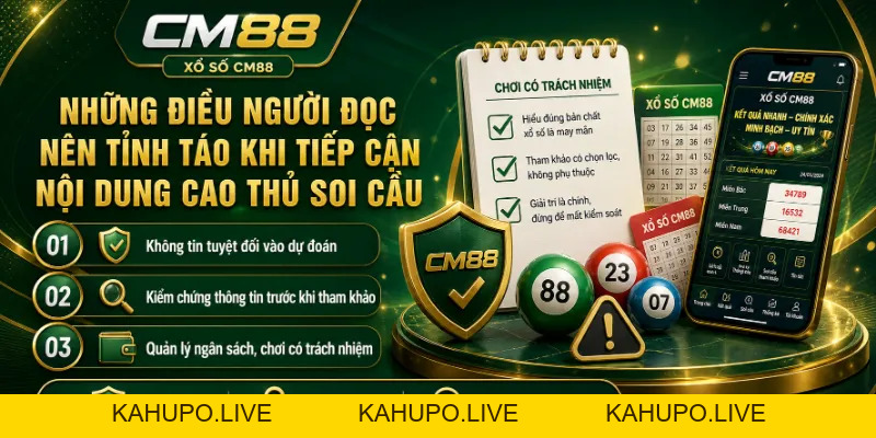 Cao Thủ Soi Cầu CM88: Cách Hiểu Đúng Khái Niệm Và Góc Nhìn