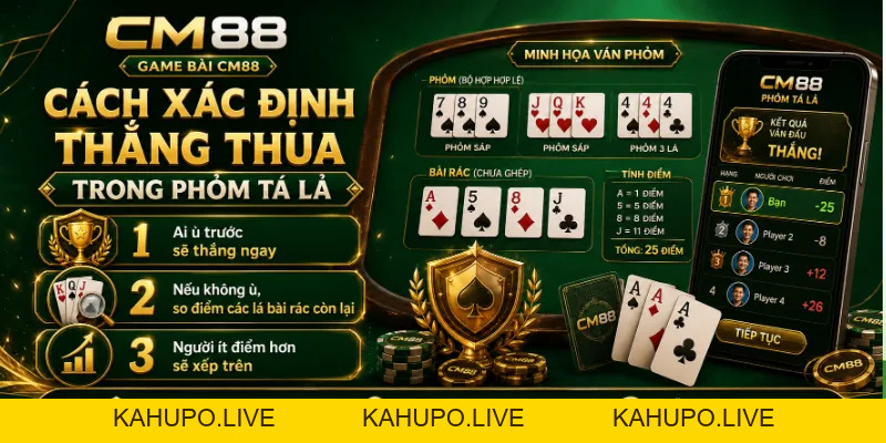 Phỏm Tá Lả CM88: Luật Chơi Cơ Bản Và Kinh Nghiệm Giữ Bài
